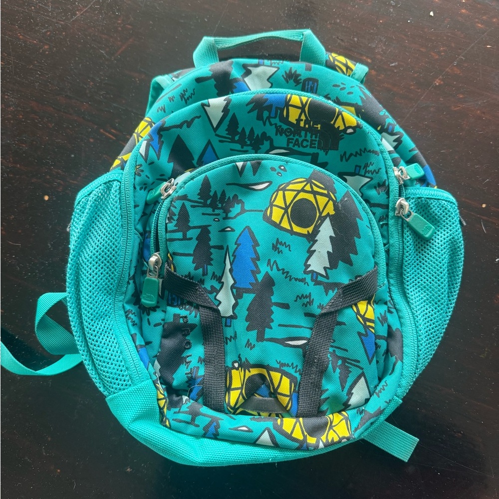 Kids Adventure Backpack - Teal and Yellow